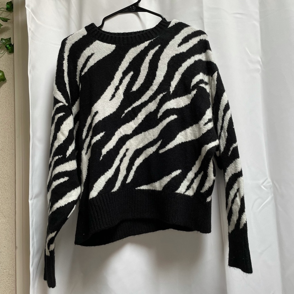 Asos Zebra Sweater